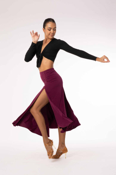 Falda Baile Salón/Latino Intermezzo FARISHA - Imagen 2