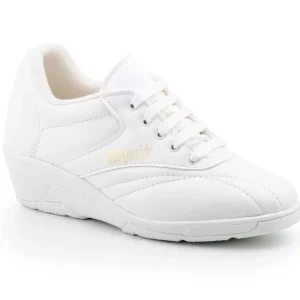 Deportivos Aeróbic Blanco Mujer Cordones