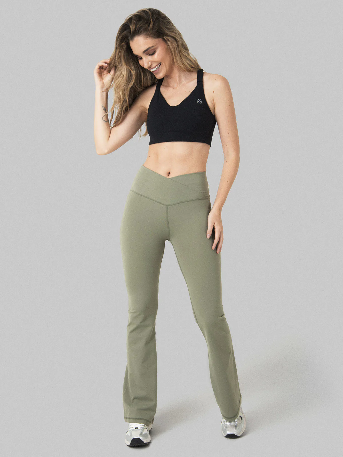 Leggings Mujer Hr Acampanados