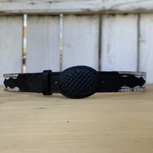 CB 15-011 Negro - Cinturones Vaqueros para Hombre
