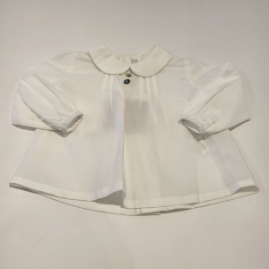 Camisa de batista cuello bebé de Martín Aranda invierno