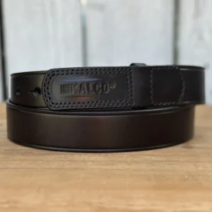 Cinturón de Mecánico Liso Negro para Hombre