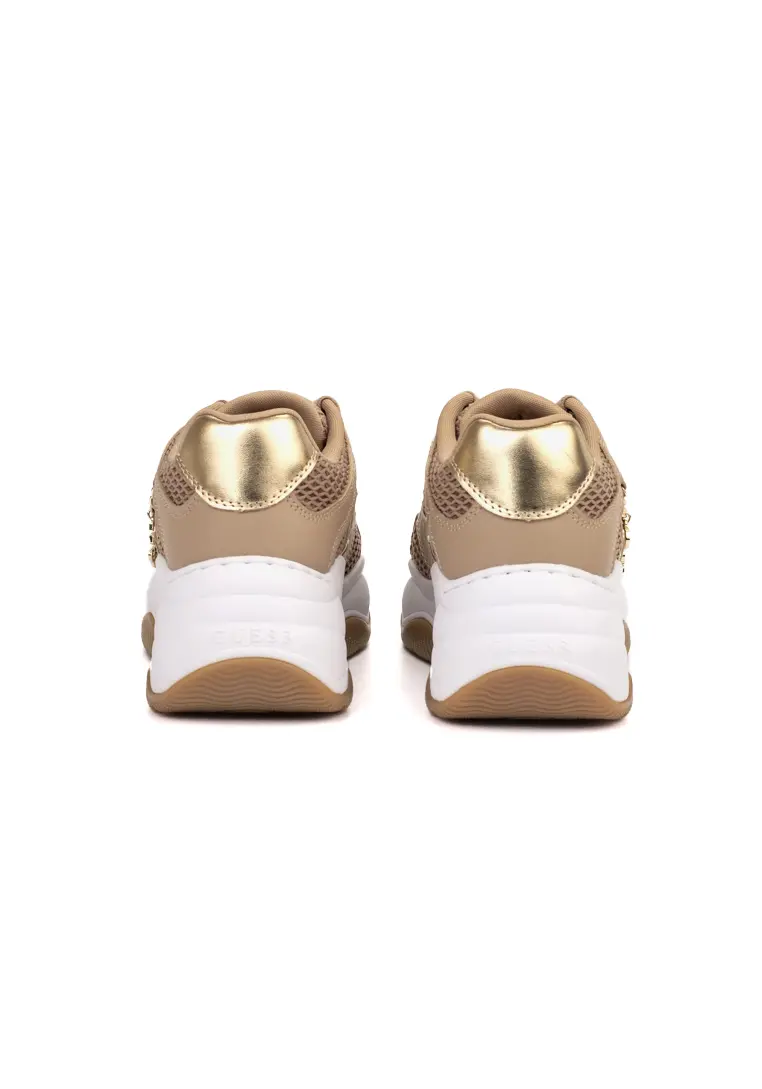 Deportiva Guess Harpaa Camel - Imagen 9