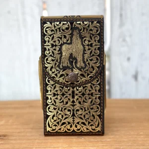 Funda Cortada a Láser "Caballo" Dorado - Fundas para Telefono