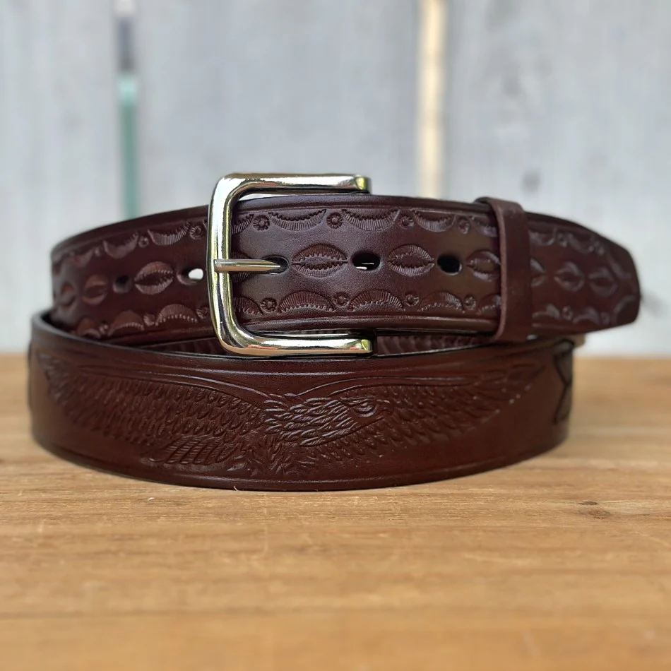 Cinturón  «Aguila» Shedron – Cinturones Artesanales Mexicanos para Hombre