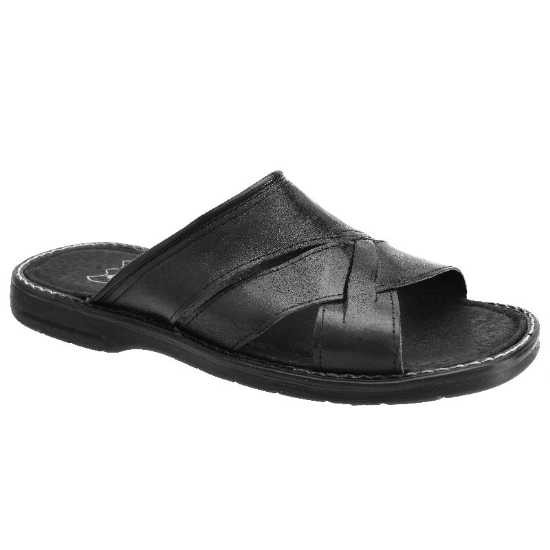PM-31107 Negro – Huaraches Artesanales Mexicanos para Hombre