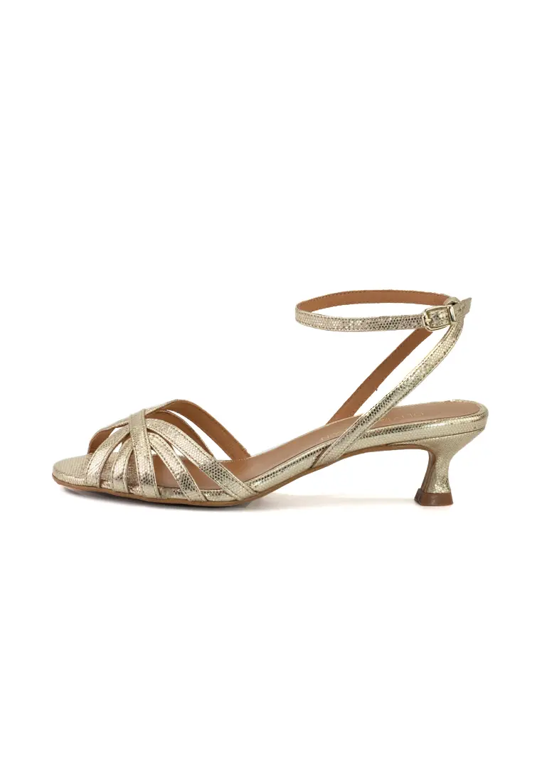 Sandalia Olivia Brown Albes Platino